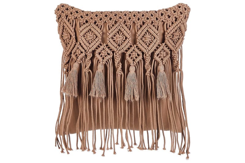 Prydnadskuddar Bamian set om 2 Brun - Brun - Textil & mattor - Filtar, kuddar & plädar - Utekudde