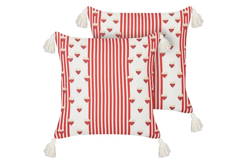 Prydnadskuddar Banksia set om 2, undefined