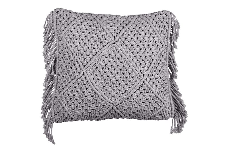 Prydnadskuddar Besham set om 2 Grå - Grå - Textil & mattor - Filtar, kuddar & plädar - Utekudde
