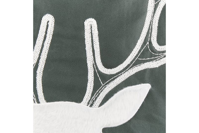 Prydnadskuddar Bicocca set om 2 Grön/Vit - Grön/Vit - Textil & mattor - Filtar, kuddar & plädar - Utekudde