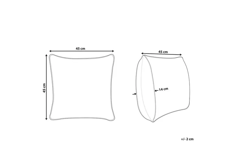 Prydnadskuddar Bistorta - Textil & mattor - Filtar, kuddar & plädar - Utekudde