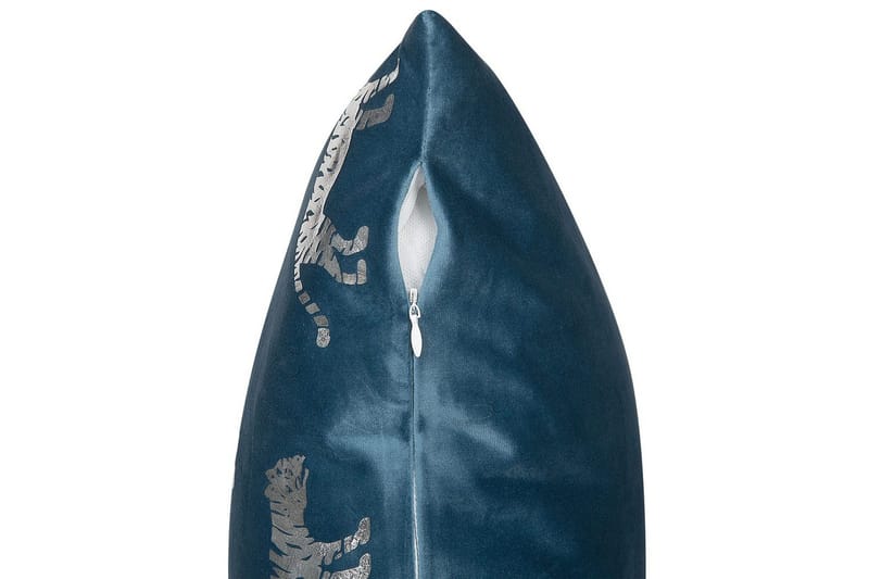 Prydnadskuddar Bluebell set om 2 Blå/Silver - Blå/Silver - Textil & mattor - Filtar, kuddar & plädar - Utekudde