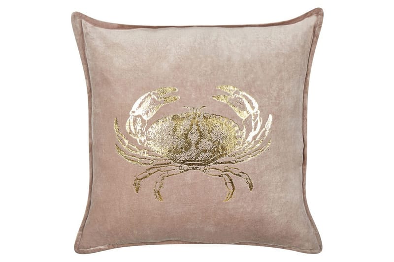 Prydnadskuddar Bossiella set om 2 Beige/guld - Beige/guld - Textil & mattor - Filtar, kuddar & plädar - Utekudde