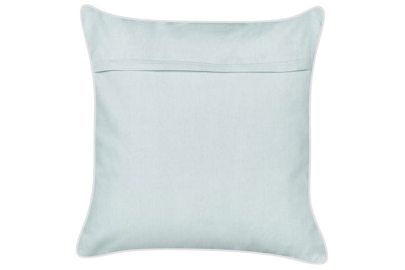 Prydnadskuddar Bossiella set om 2 Blå/Silver - Blå/Silver - Textil & mattor - Filtar, kuddar & plädar - Utekudde