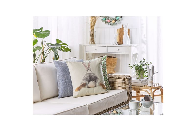 Prydnadskuddar Buxus set om 2 - Textil & mattor - Filtar, kuddar & plädar - Utekudde