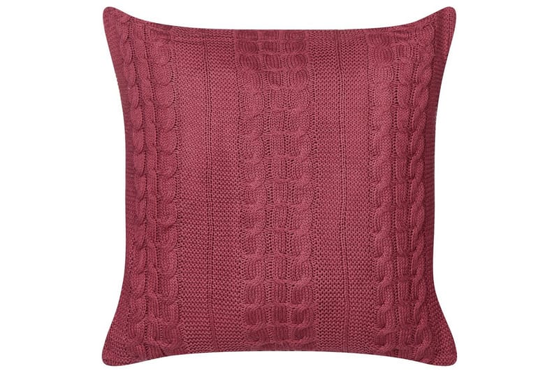 Prydnadskuddar Cadetia set om 2 Röd - Röd - Textil & mattor - Filtar, kuddar & plädar - Utekudde