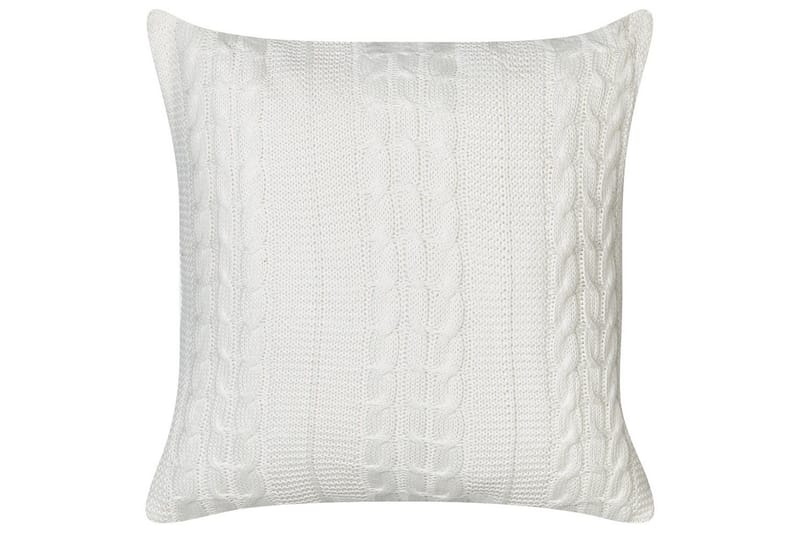 Prydnadskuddar Cadetia set om 2 Vit - Vit - Textil & mattor - Filtar, kuddar & plädar - Utekudde