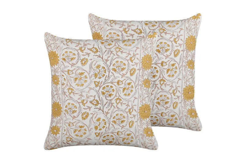 Prydnadskuddar Calathea set om 2, undefined