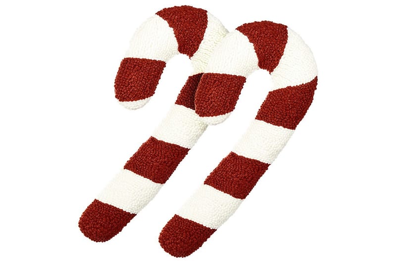 Prydnadskuddar Candy Cane set om 2 - Textil & mattor - Filtar, kuddar & plädar - Utekudde