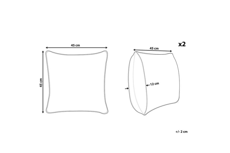 Prydnadskuddar Cardak set om 2 - Textil & mattor - Filtar, kuddar & plädar - Prydnadskudde & kuddfodral