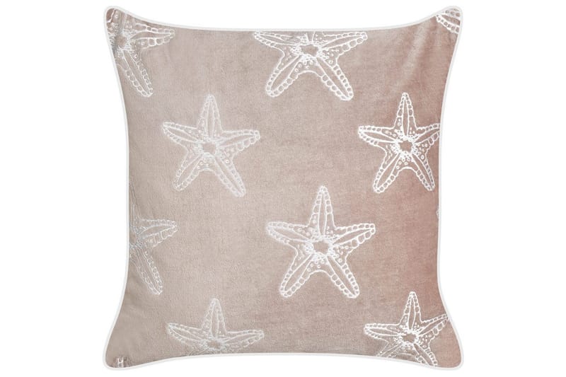 Prydnadskuddar Ceramium set om 2 Rosa/Vit - Rosa/Vit - Textil & mattor - Filtar, kuddar & plädar - Prydnadskudde & kuddfodral