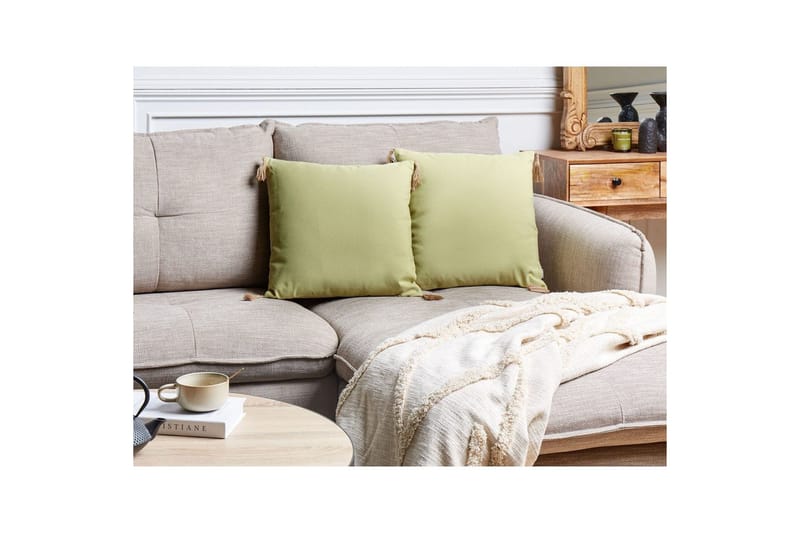 Prydnadskuddar Chmistar set om 2 - Utemöbler - Dynor - Soffdynor & bänkdynor utemöbler