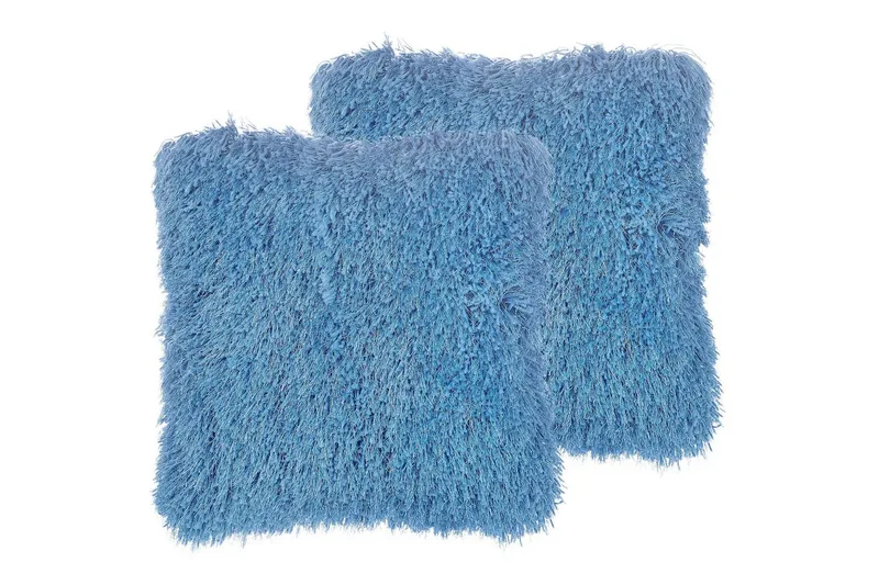 Prydnadskuddar Cide set om 2 Blå - Blå - Textil & mattor - Filtar, kuddar & plädar - Utekudde