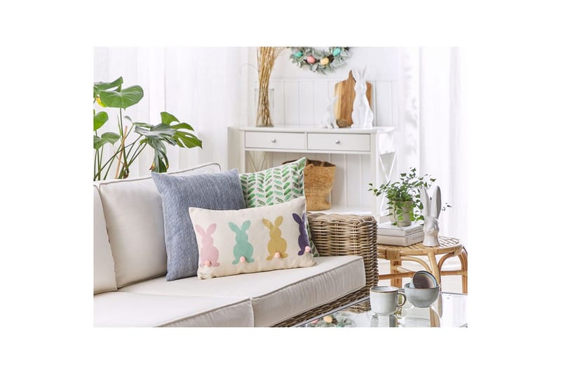 Prydnadskuddar Clusia set om 2 - Textil & mattor - Filtar, kuddar & plädar - Utekudde