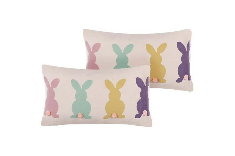 Prydnadskuddar Clusia set om 2, undefined