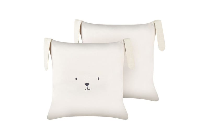 Prydnadskuddar Coney set om 2, undefined