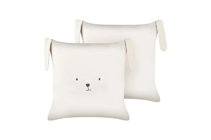 Prydnadskuddar Coney set om 2, undefined