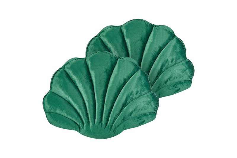 Prydnadskuddar Consolida set om 2 Grön - Grön - Textil & mattor - Filtar, kuddar & plädar - Utekudde