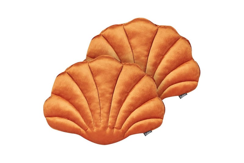 Prydnadskuddar Consolida set om 2 Orange, Orange