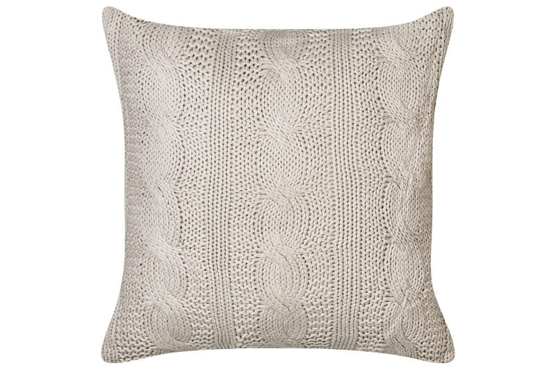 Prydnadskuddar Constylis set om 2 Beige - Beige - Textil & mattor - Filtar, kuddar & plädar - Utekudde
