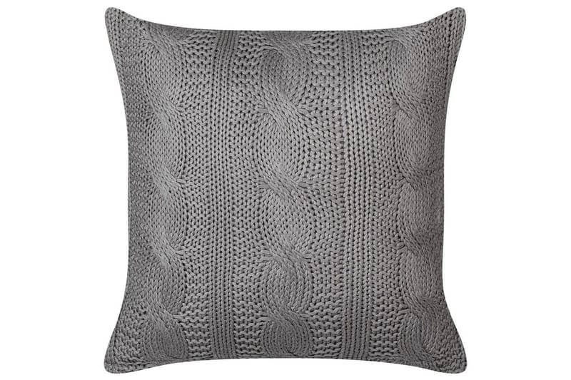Prydnadskuddar Constylis set om 2 Grå - Grå - Textil & mattor - Filtar, kuddar & plädar - Utekudde