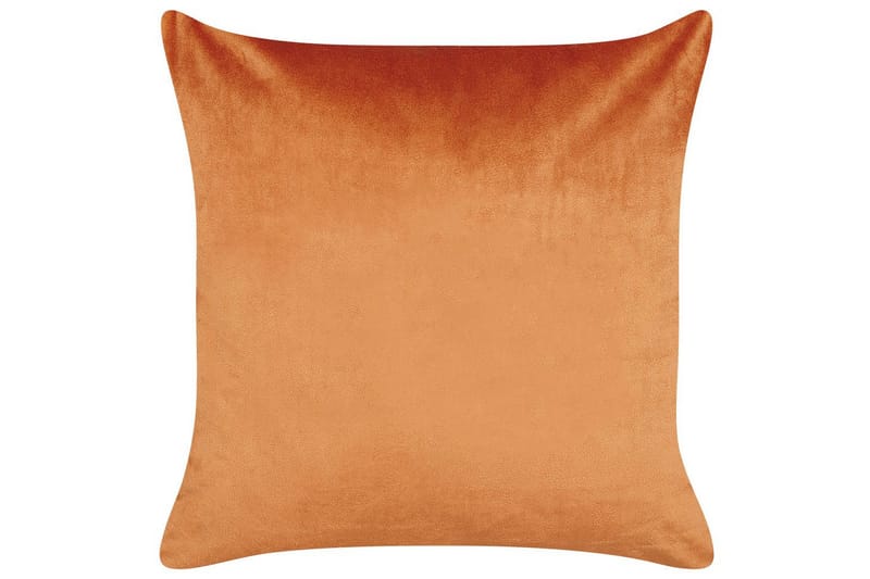 Prydnadskuddar Crocus set om 2 Orange/guld - Orange/guld - Textil & mattor - Filtar, kuddar & plädar - Utekudde