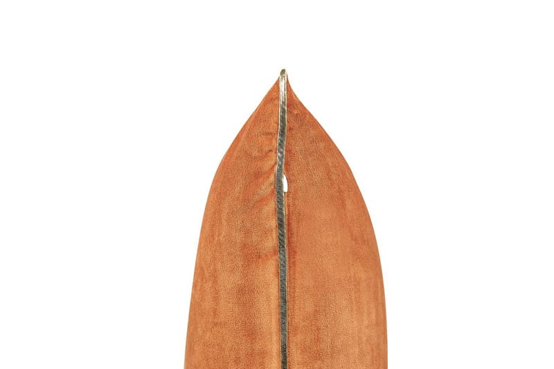 Prydnadskuddar Crocus set om 2 Orange/guld - Orange/guld - Textil & mattor - Filtar, kuddar & plädar - Utekudde