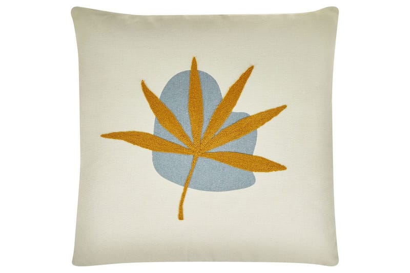 Prydnadskuddar Davallia set om 2 Beige/blå/orange - Beige/blå/orange - Textil & mattor - Filtar, kuddar & plädar - Utekudde