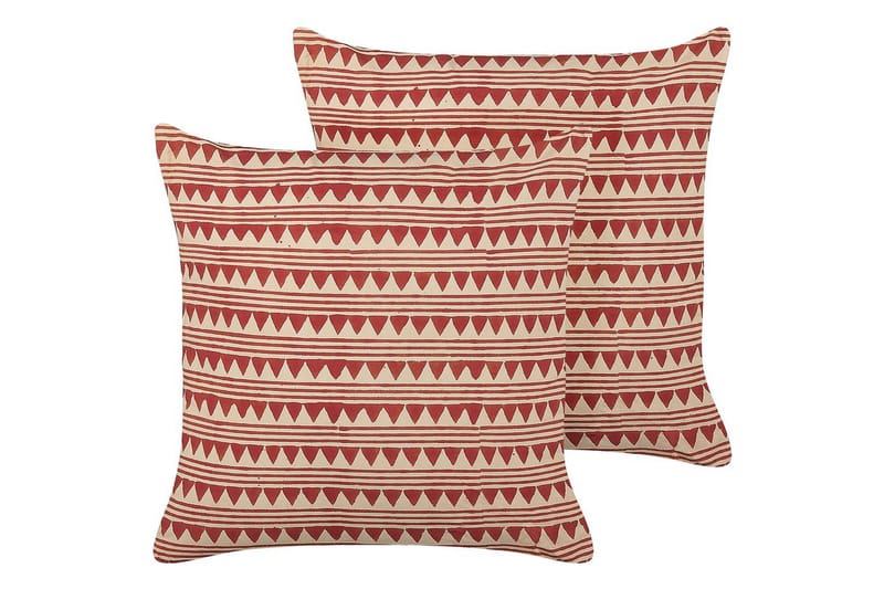 Prydnadskuddar Deglupta set om 2, undefined