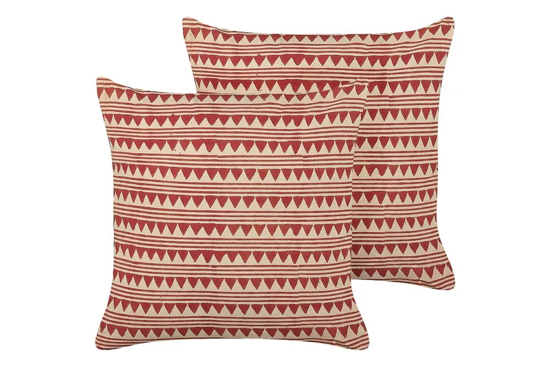 Prydnadskuddar Deglupta set om 2, undefined