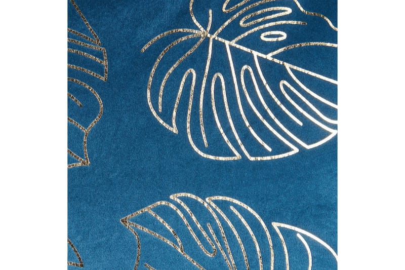 Prydnadskuddar Deliciosa set om 2 Blå/guld - Blå/guld - Textil & mattor - Filtar, kuddar & plädar - Prydnadskudde & kuddfodral