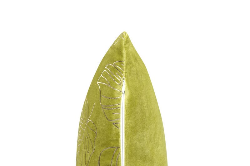 Prydnadskuddar Deliciosa set om 2 Ljusgrön/guld - Ljusgrön/guld - Textil & mattor - Filtar, kuddar & plädar - Prydnadskudde & kuddfodral