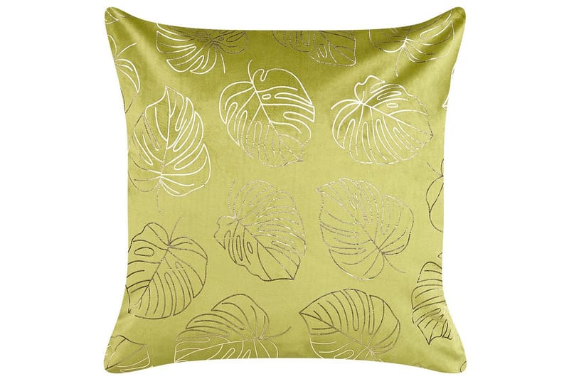 Prydnadskuddar Deliciosa set om 2 Ljusgrön/guld - Ljusgrön/guld - Textil & mattor - Filtar, kuddar & plädar - Prydnadskudde & kuddfodral