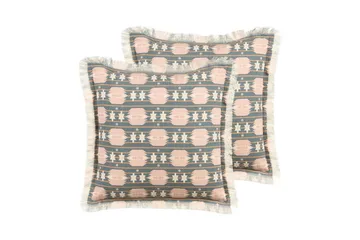 Prydnadskuddar Dianthus set om 2 - Textil & mattor - Filtar, kuddar & plädar - Prydnadskudde & kuddfodral