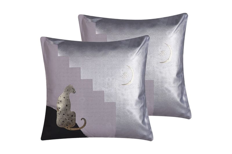 Prydnadskuddar Digitalis set om 2, undefined