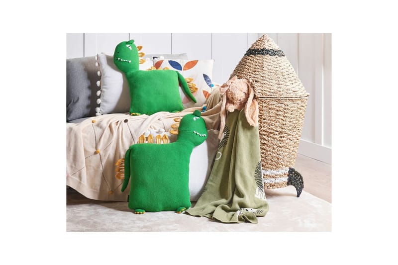 Prydnadskuddar Dinos set om 2 - Textil & mattor - Filtar, kuddar & plädar - Prydnadskudde & kuddfodral