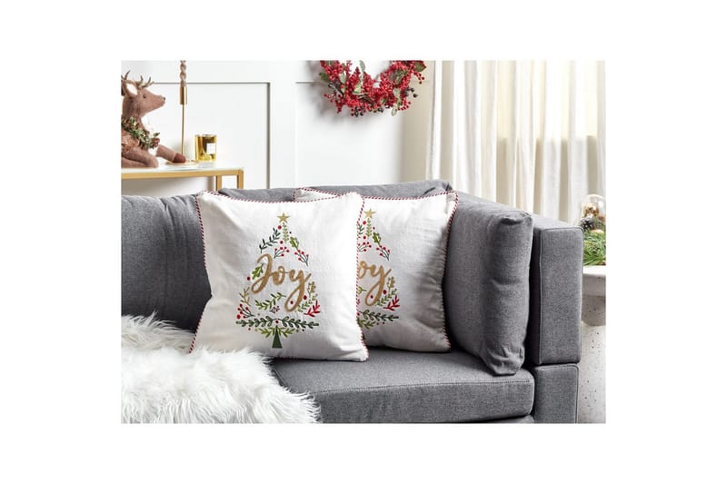 Prydnadskuddar Echeveria set om 2 - Textil & mattor - Filtar, kuddar & plädar - Prydnadskudde & kuddfodral