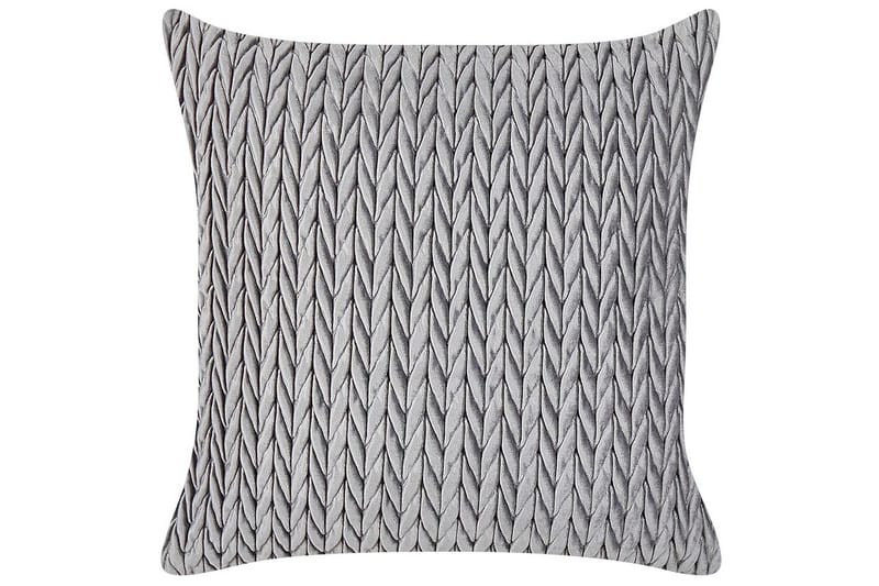 Prydnadskuddar Eclipta set om 2 Grå - Grå - Textil & mattor - Filtar, kuddar & plädar - Utekudde