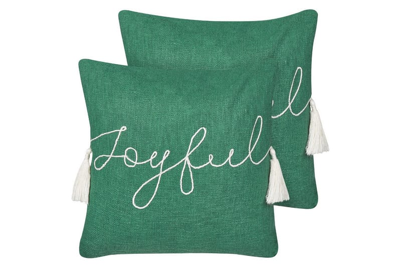 Prydnadskuddar Elettaria set om 2, undefined