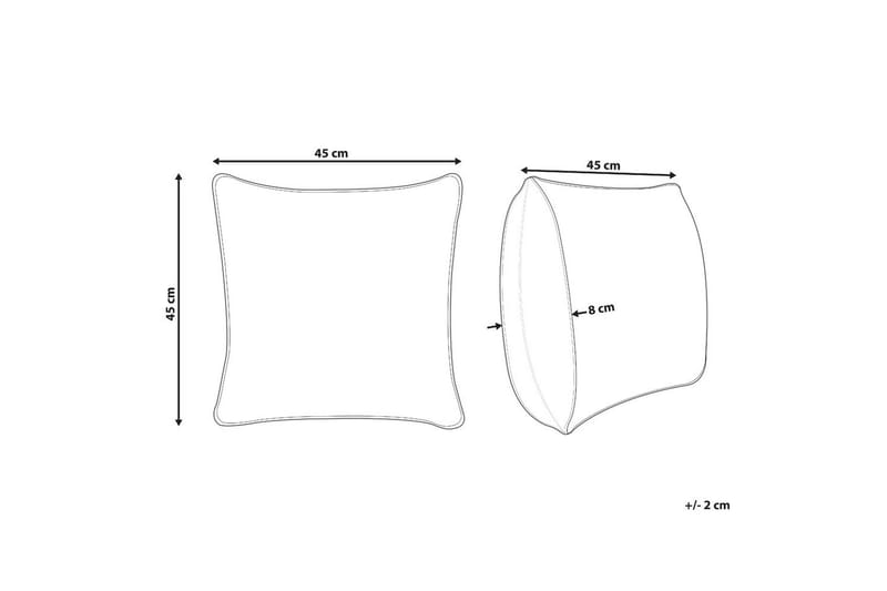 Prydnadskuddar Eucharis - Textil & mattor - Filtar, kuddar & plädar - Prydnadskudde & kuddfodral