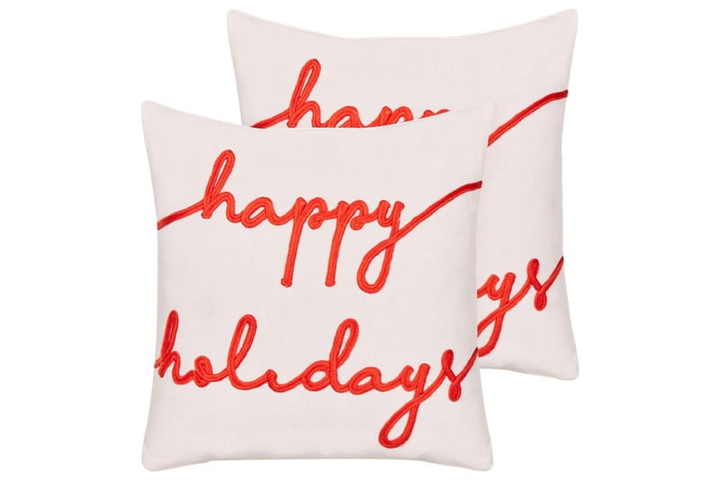 Prydnadskuddar Exacum set om 2, undefined