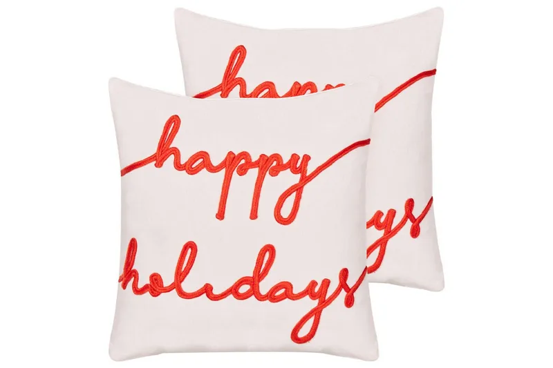 Prydnadskuddar Exacum set om 2, undefined