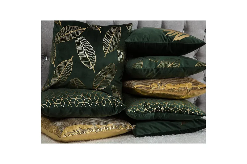 Prydnadskuddar Fern set om 2 - Textil & mattor - Filtar, kuddar & plädar - Prydnadskudde & kuddfodral