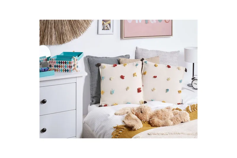 Prydnadskuddar Fussel set om 2 - Textil & mattor - Filtar, kuddar & plädar - Utekudde