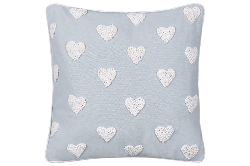 Prydnadskuddar Gazania set om 2 Grå/vit, Fyrkantig - Grå/vit, Fyrkantig - Textil & mattor - Filtar, kuddar & plädar - Utekudde