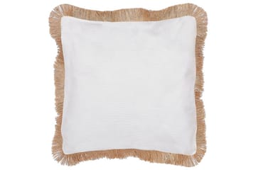 Prydnadskuddar Geranium set om 2 Beige/svart - Beige/svart - Textil & mattor - Filtar, kuddar & plädar - Utekudde