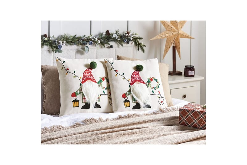 Prydnadskuddar Gnome set om 2 - Textil & mattor - Filtar, kuddar & plädar - Prydnadskudde & kuddfodral