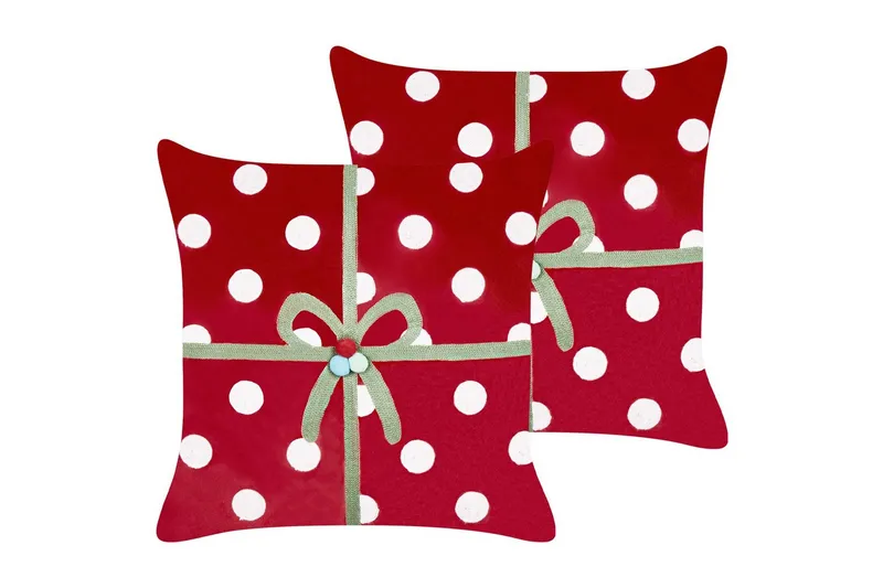 Prydnadskuddar Gumdrop set om 2, undefined