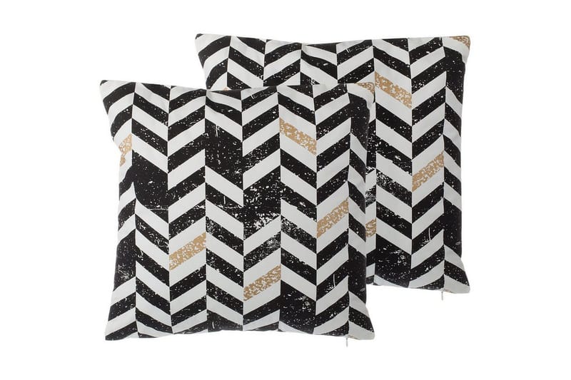 Prydnadskuddar Helconia set om 2, undefined