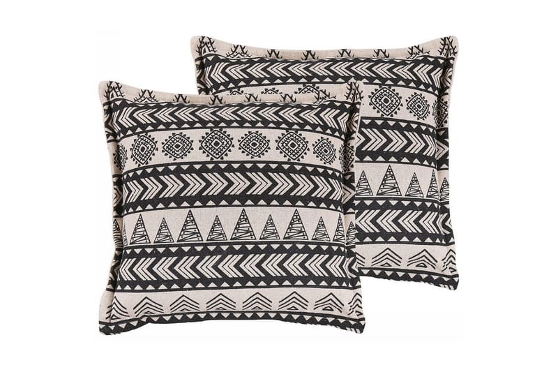 Prydnadskuddar Hentepe set om 2, undefined